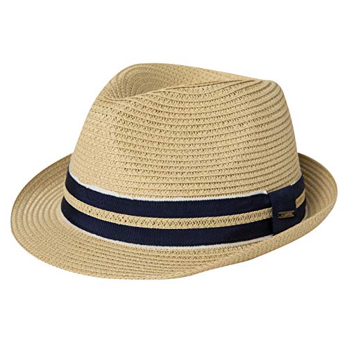 Fedora Straw Fashion Sun Hat Packable Panama Beach Hat Men Women