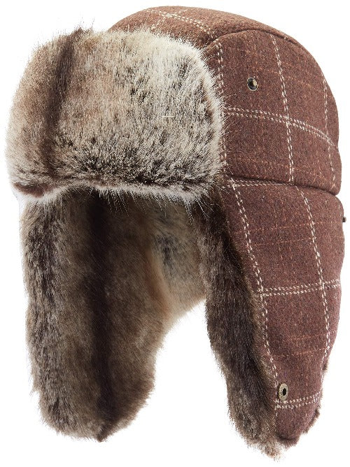 Unisex Winter Trapper Hat Ushanka Russian Hat Faux Fur Earflap Hunting