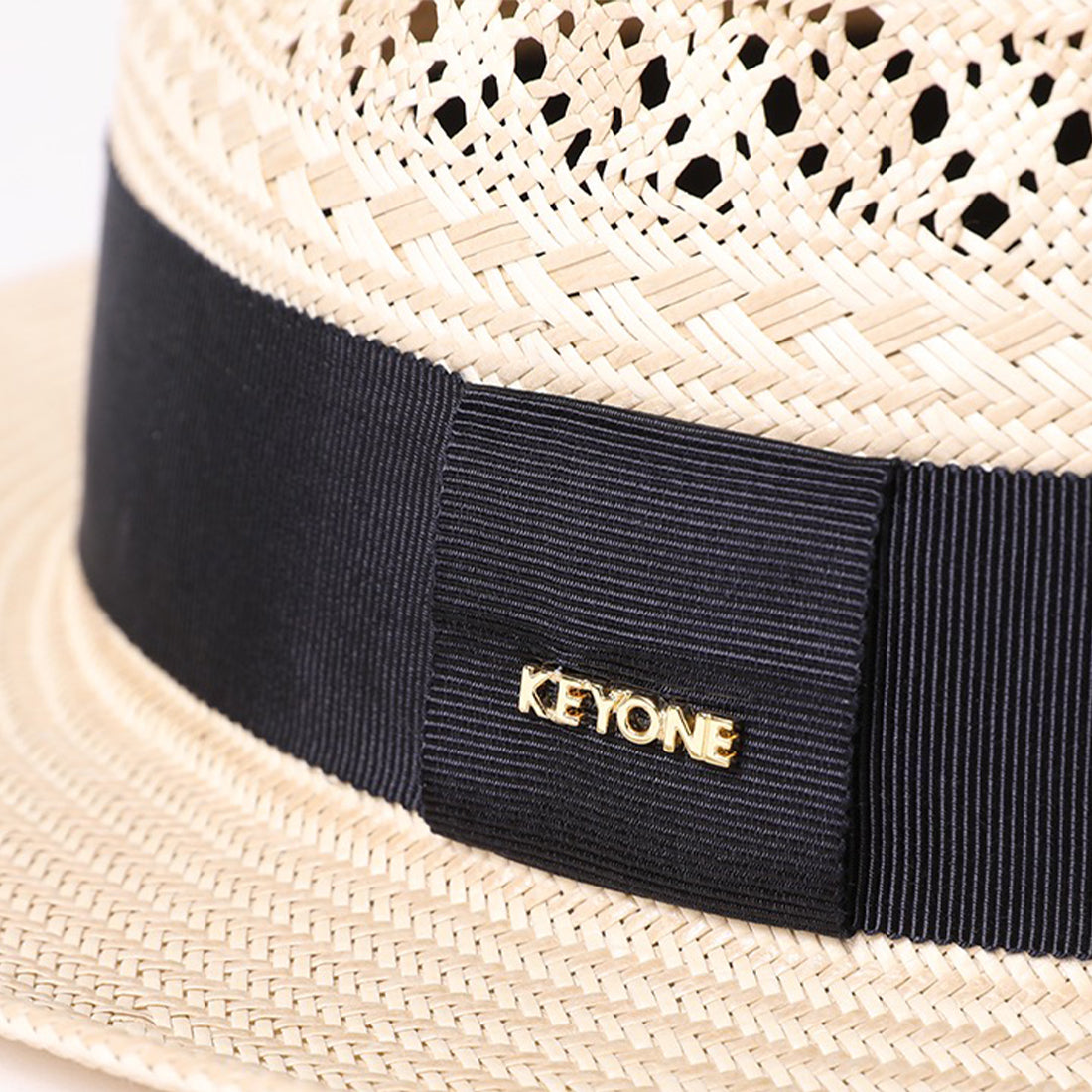 KEYONE Summer Fedora Hats for Men Women Beach Beige