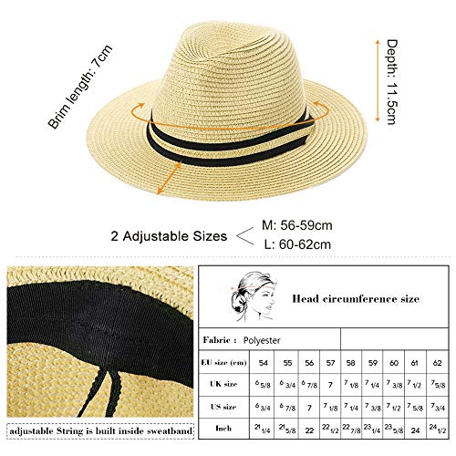 Summer Beach Straw Sun Hats for Women