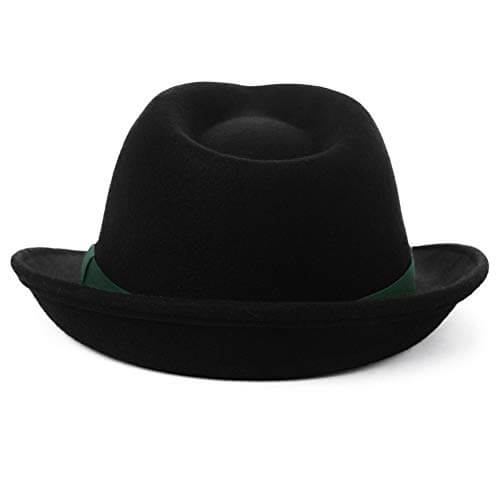 Fedroa Black Hat Top
