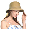 Straw Sun Hats for Women UPF 50 Summer Beach Hat