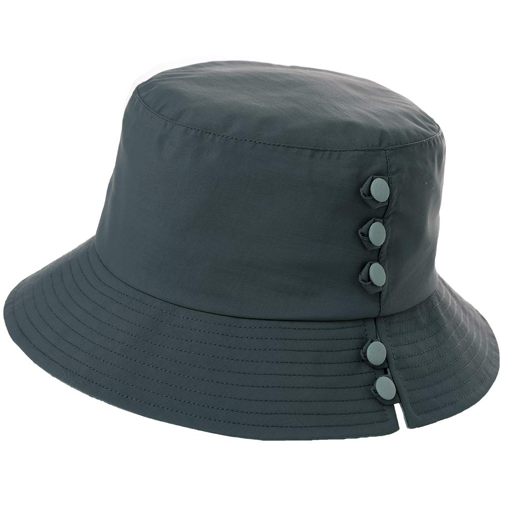 Womens Bucket Sun Hat UPF 50 Waterproof Rain Hats Wide Brim Walking Hiking