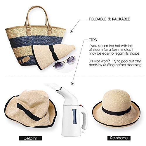 packable  straw hat for women 