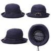 Sun Hats UPF 50 UV Protection Outdoor Bucket Women Hat Navy