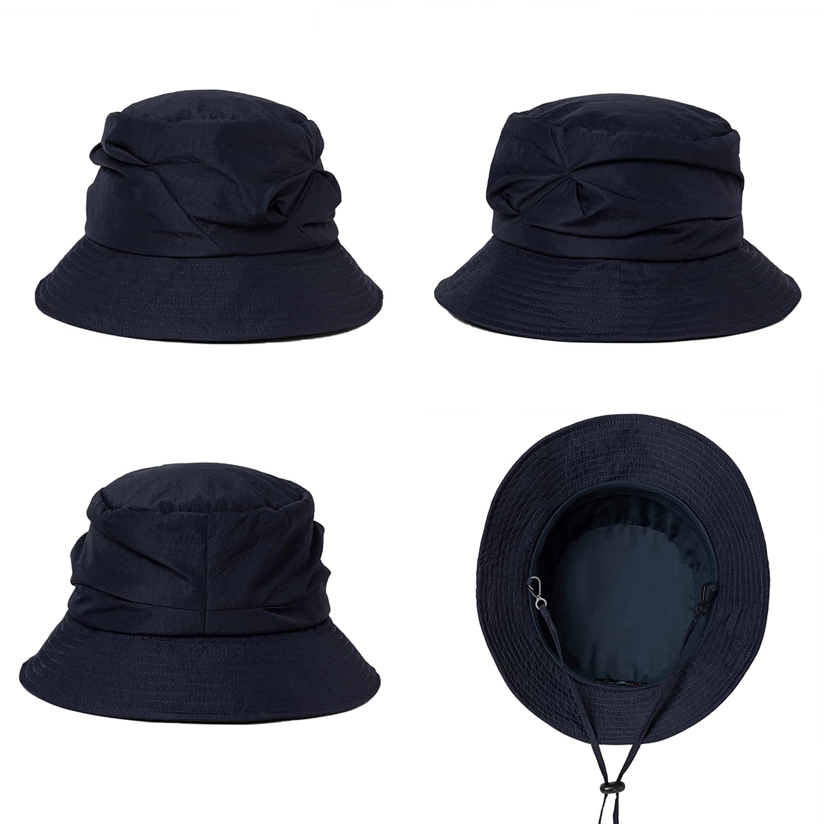 Womens Bucket Hat, UPF 50 Sun Hat, Waterproof Golf Hat Rain Hat