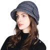 Winter Cloche Bucket Hat for Women Wool Elegant 1920s Vintage Fedora Bowler Church Derby Party Ladies