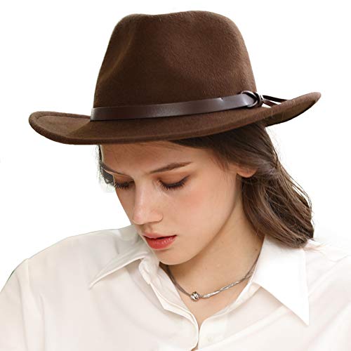 1920s 100% Wool Felt Fedora Manhattan Derby Hat