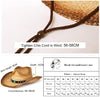 Cowboy Hats for Women Cowgirl Western Style Straw Beach Hat