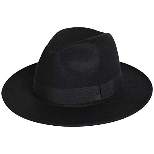 Fedora Trilby Hat Panama Hats Jazz Hat with Grosgrain Band