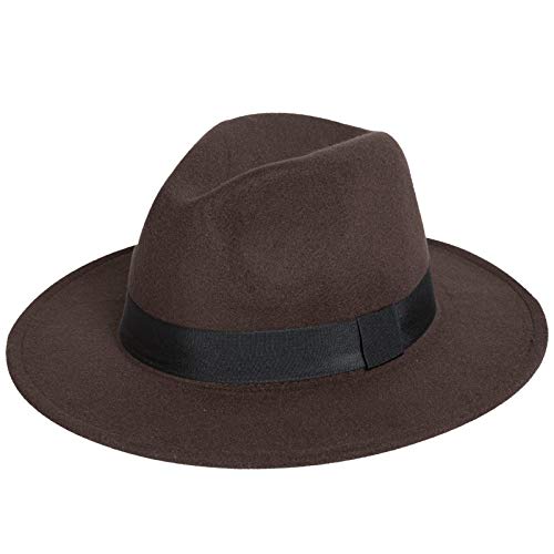 Fedora Trilby Hat Panama Hats Jazz Hat with Grosgrain Band