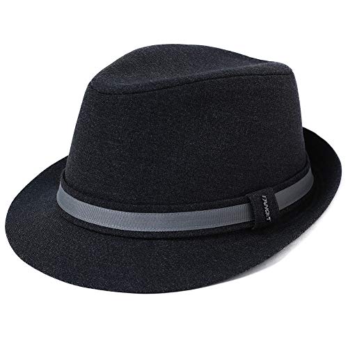 1920s Mens Fall Winter Trilby Gatsby Gangster Short Brim Fedora Party Derby Jazz Hat