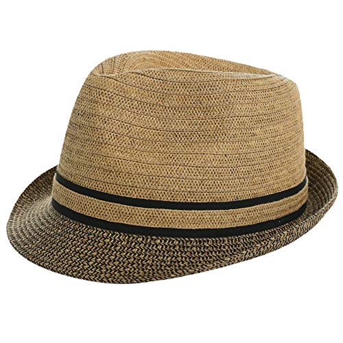 1920s Straw Panama Fedora Hat Cap for Men 1920s Gatsby Derby Hat for Womens