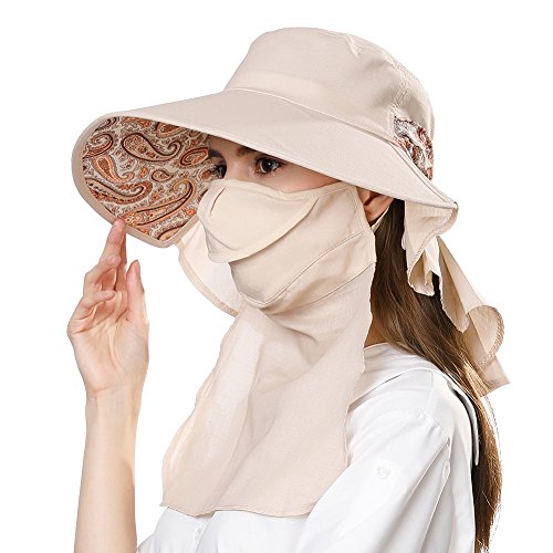 Comhats Upf 50 Wide Brim Floppy Sun Hats For Women Ladies Summer Straw Sunhat