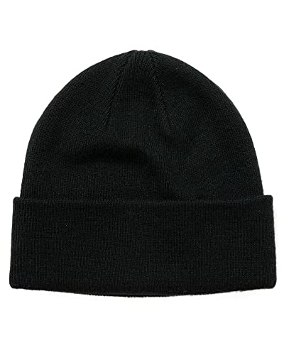Mens Beanie Cuffed Beanie Knitted Winter Hat Unisex Fisherman Hat Thicken Hat