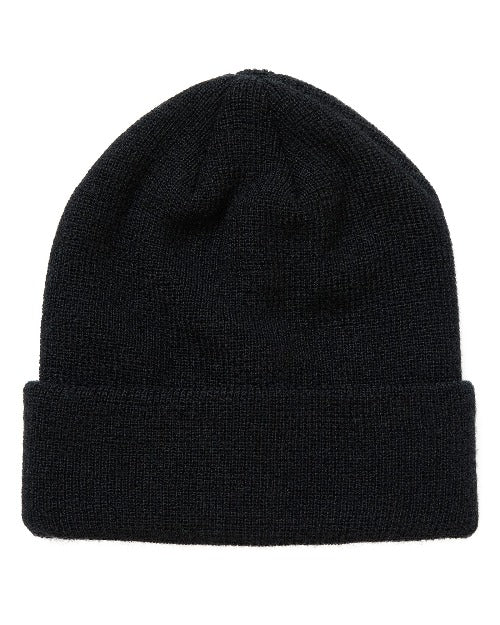 Mens Beanie Wool Cuffed Beanie Knitted Winter Hat Unisex Fisherman Hat Thicken Hat
