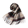 Winter Long Soft Warm Tartan Check Scarves Wraps for women Wool Spinning Tassel Shawl Long Stole