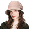 Womens 1920 Vintage Fedora Bowler Cloche Bucket Hats