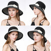 UPF50 Foldable Summer Sun Beach Straw Hats Accessories Wide Brim